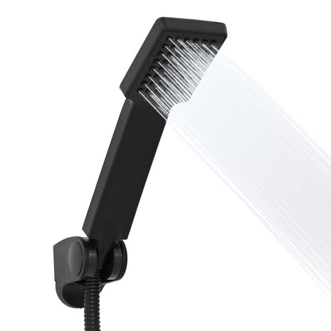 Doucheset Zwart G 1 / 2 inch 7