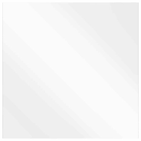 Wandspiegel Vierkant 40 x 40 cm gehard glas 2