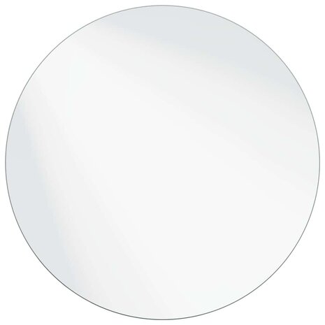 Wandspiegel Rond &Oslash; 50 cm gehard glas 2