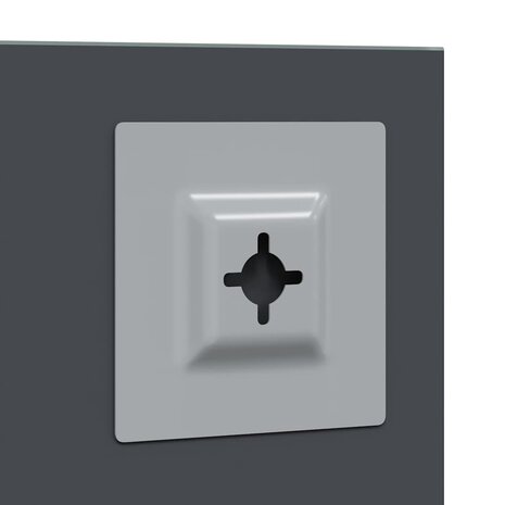 Wandspiegel Rechthoekig 30 x 100 cm gehard glas 6