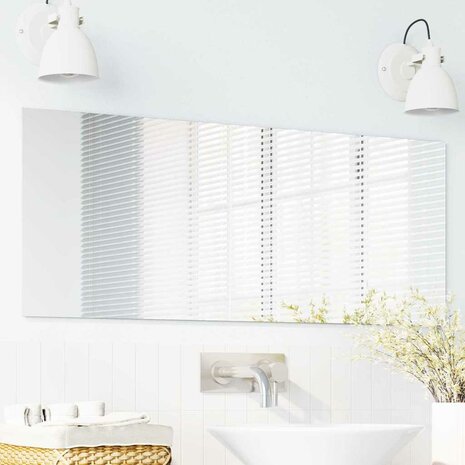Wandspiegel Rechthoekig 40 x 100 cm gehard glas 3