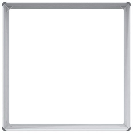 Verhoogde plantenbak Licht Bruin 100 x 100 x 45 cm 8