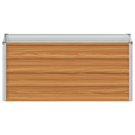 Verhoogde plantenbak Licht Bruin 100 x 40 x 45 cm 5