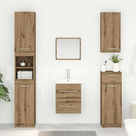 Wastafelkast Artisan Eiken 38,5 x 41 x 48 cm Bewerkt hout 1