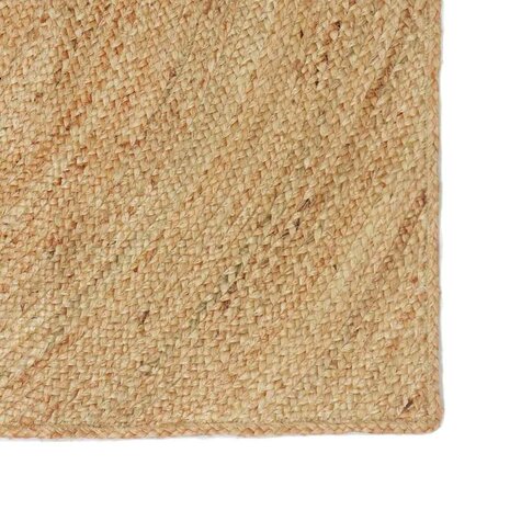 Vloerkleed Bruin 80 x 200 cm Jute 5