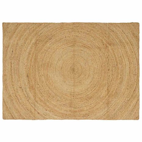Vloerkleed Bruin 120 x 170 cm Jute 1