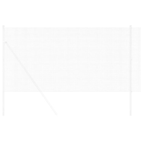 Gelaste draadhek Zilver 0.4 x 10 m 3