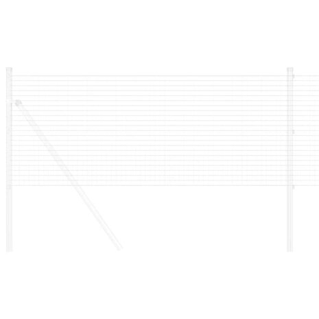 Gelaste draadhek Zilver 0.4 x 10 m 3