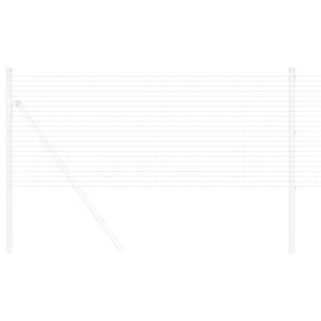 Gelaste draadhek Zilver 0.4 x 25 m 3