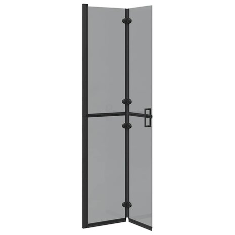 Inloopdouchewand Zwart 90 x 6.5 x 190 cm 4