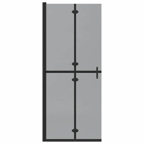 Inloopdouchewand Zwart 90 x 6.5 x 190 cm 5