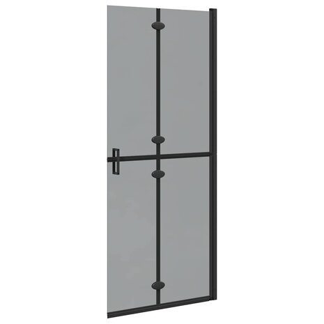 Inloopdouchewand Zwart 90 x 6.5 x 190 cm 7