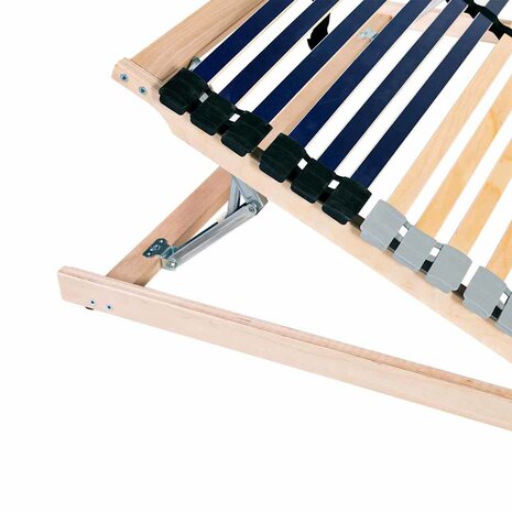 Lattenbodem Bruin 90 x 190 cm Massief beukenhout 3