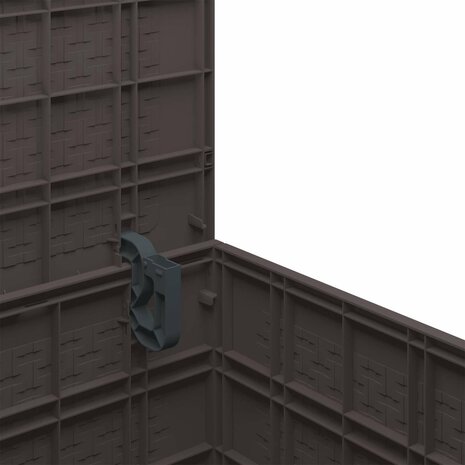 Opbergbox met opslag Bruin 55 x 53 x 57 cm Polypropyleen 7