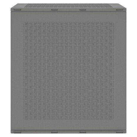 Opbergbox met opslag Lichtgrijs 55 x 53 x 57 cm Polypropyleen 4