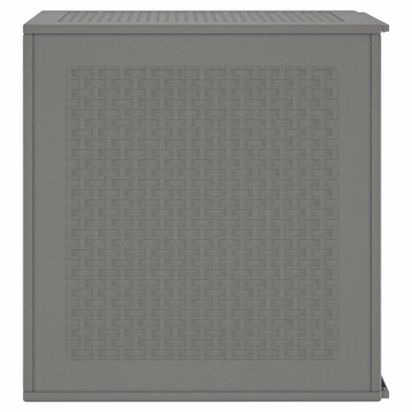 Opbergbox met opslag Lichtgrijs 55 x 53 x 57 cm Polypropyleen 5