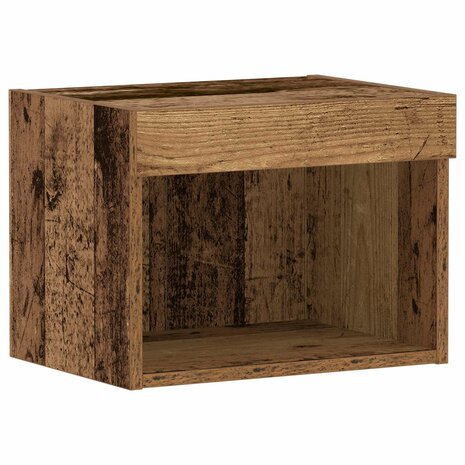 Tv-meubelset Oud Hout 40 x 30 x 30 cm Bewerkt hout 5