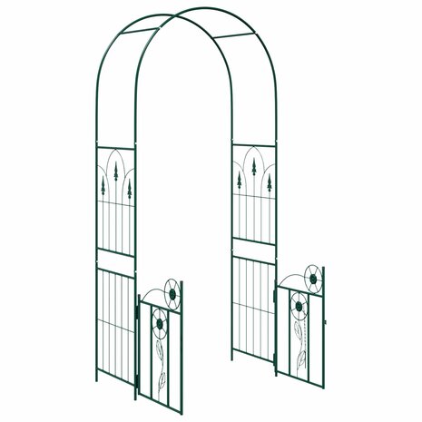 Tuin Boog Effen Groen 102 x 50 x 218 cm 5