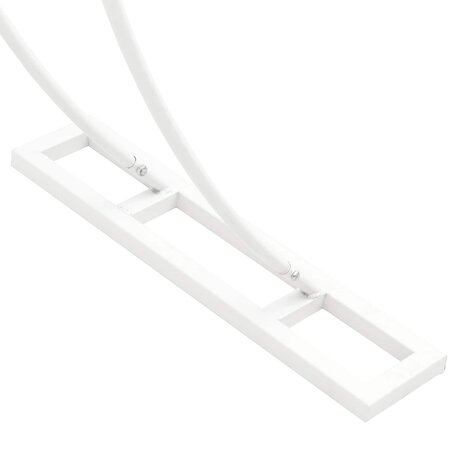 Trouwbogen Wit 223 x 45 x 201 cm Staal 7