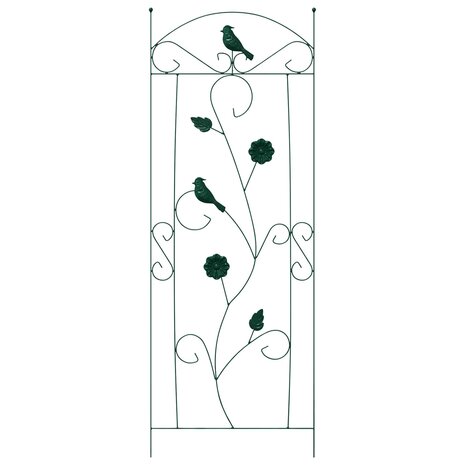 Tuinhek 3 pcs Groen 112 x 40 cm Staal 6