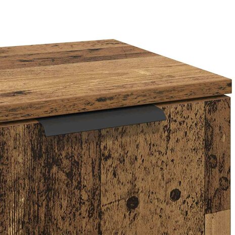 Dressoir Oudhout 30 x 30 x 70 cm Bewerkt hout 9