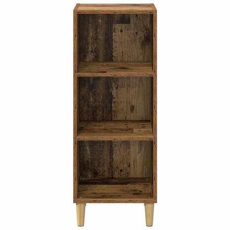 Dressoir Oudhout 34,5 x 32,5 x 90 cm Bewerkt hout 5