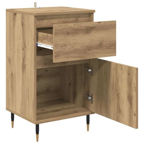 Dressoir Artisan Eiken 40 x 35 x 70 cm Gemonteerd hout en ijzer 5