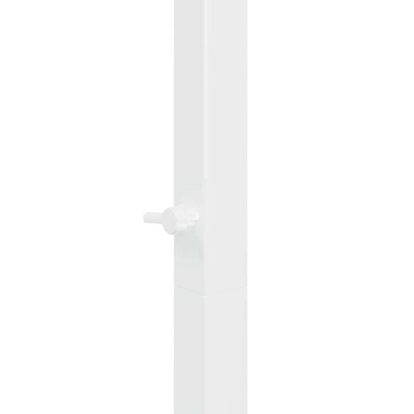 Trouwrand Wit 150 x 45.9 x 200 cm Staal 8