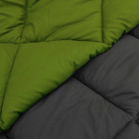 Winter Dekbed Groen en Antraciet 220 x 135 cm Microfiber 9