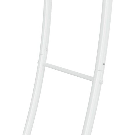 Trouwrand Wit 220 x 45 x 200 cm Staal 8