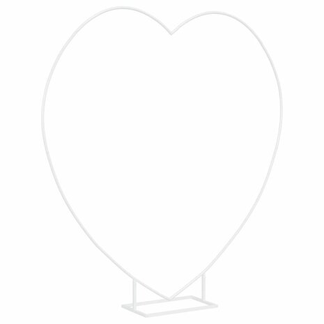 Trouwrand Wit 195 x 35 x 211 cm Staal 5