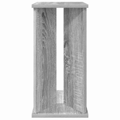 Bijzettafel Grijs Sonoma 35 x 25 x 50 cm Bewerkt hout 6
