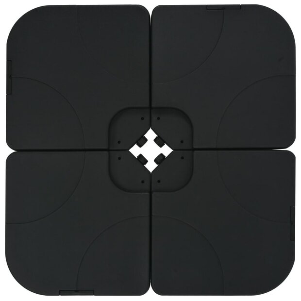 Parasolvoet draagbaar gevuld met zand / water 60 L 8718475915843 1