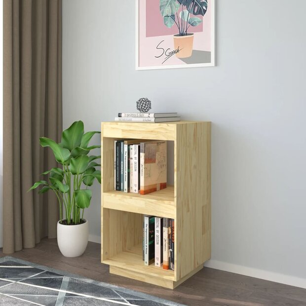 Boekenkast 40x35x71 cm massief grenenhout 8720286815700 1