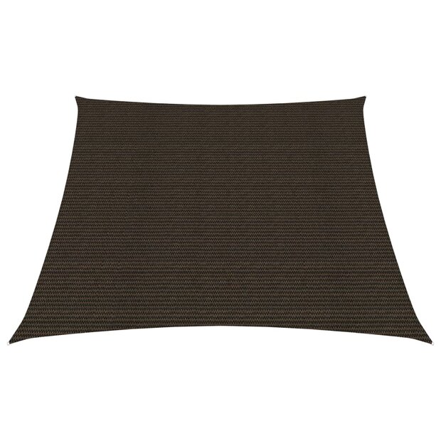 Zonnezeil 160 g/m&sup2; 3/4x2 m HDPE bruin 8720286103814 1