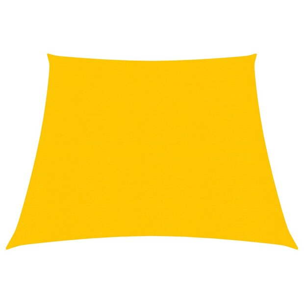 Zonnezeil 160 g/m&sup2; 3/4x2 m HDPE geel 8720286101612 1
