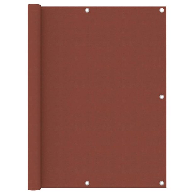 Balkonscherm 120x500 cm oxford stof terracotta 8720286117835 1
