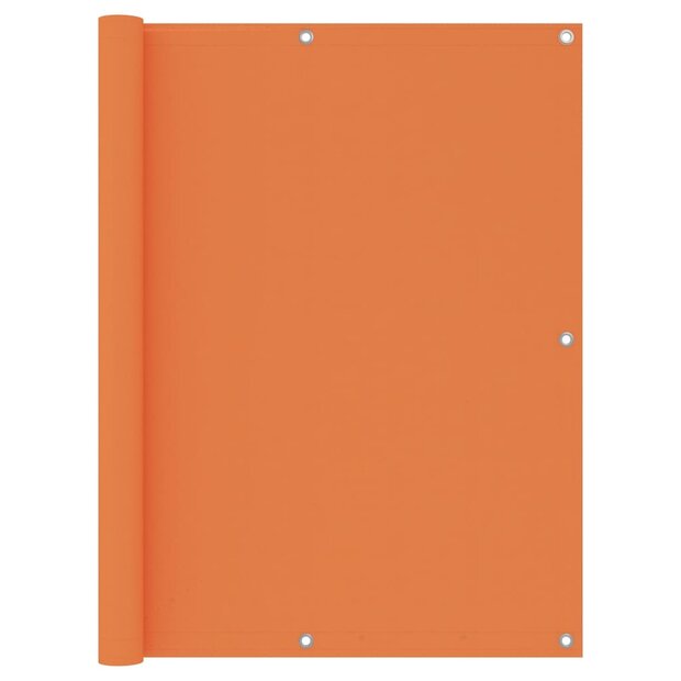 Balkonscherm 120x500 cm oxford stof oranje 8720286118559 1