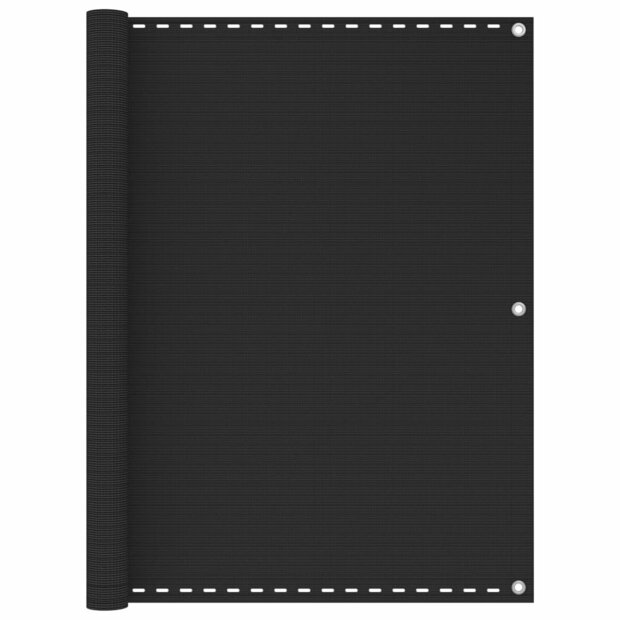 Balkonscherm 120x500 cm HDPE antracietkleurig 8720286094099 1