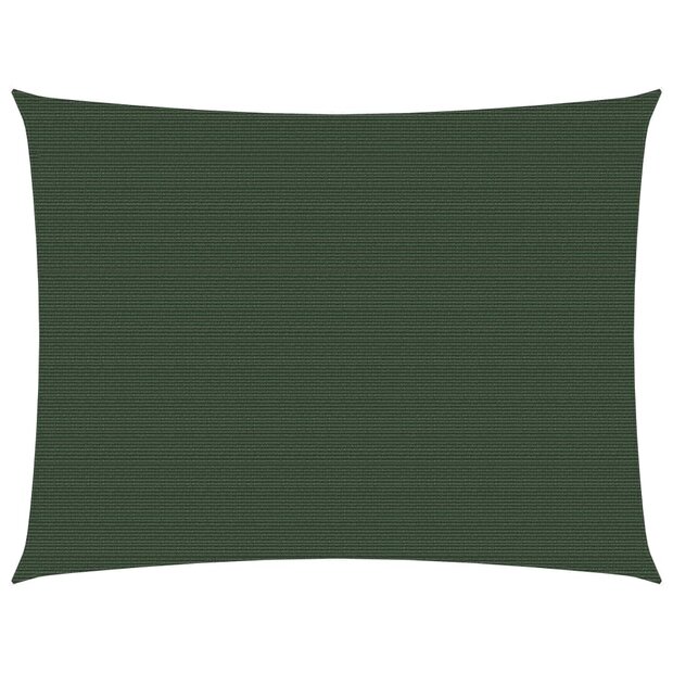 Zonnezeil 160 g/m&sup2; 2x3 m HDPE donkergroen 8720286100103 1