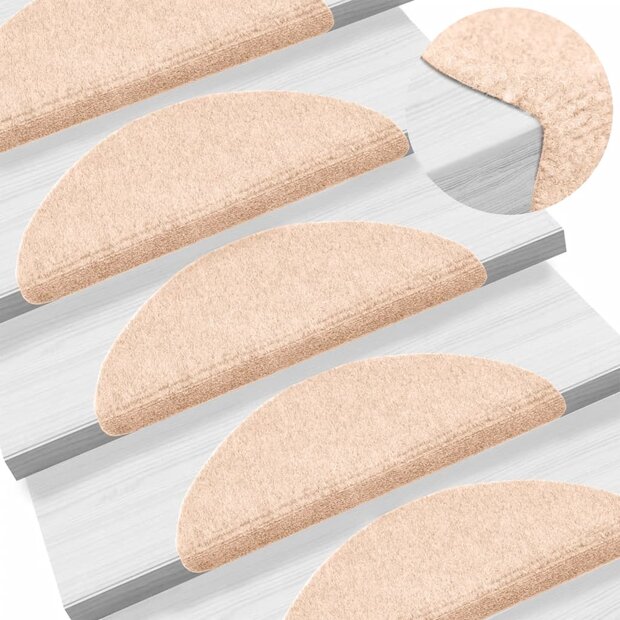 Trapmatten zelfklevend 10 st 56x17x3 cm naaldvilt bruin 8720286327814 1