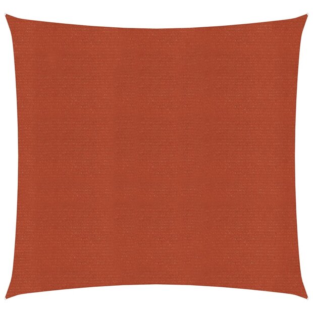 Zonnezeil 160 g/m&sup2; 2x2,5 m HDPE terracottakleurig 1