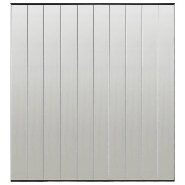 Vliegengordijn 10-delig 240x240 cm mesh zwart 1