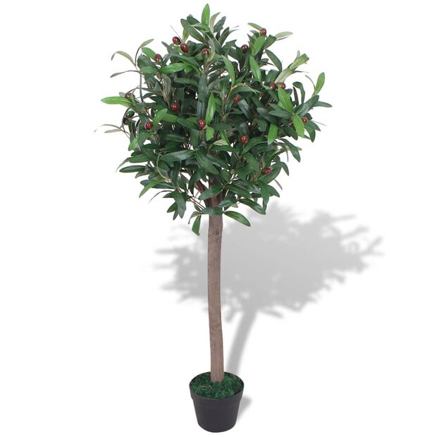 Kunst laurierboom plant met pot 120 cm groen 1