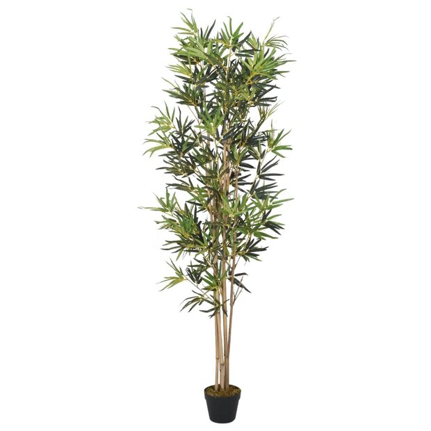 Kunstplant bamboe 368 bladeren 80 cm groen 1
