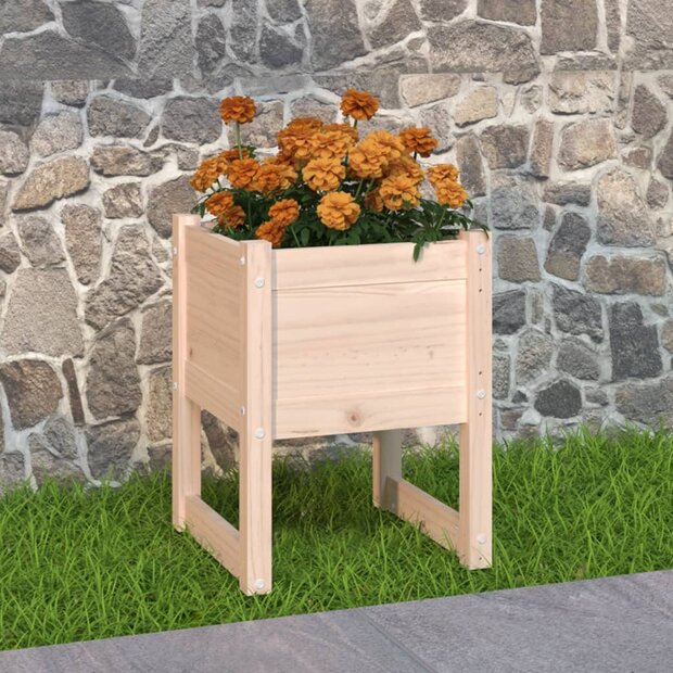 Plantenbak 40x40x52,5 cm massief grenenhout 1