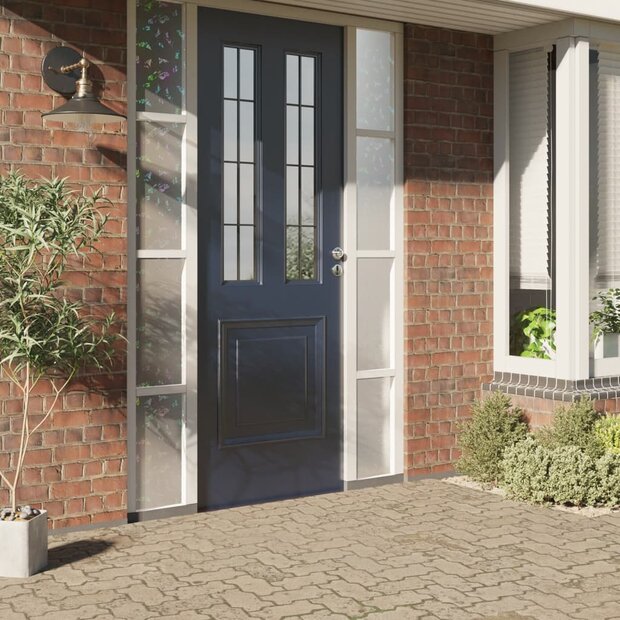 Raamfolie 3D regenboogpatroon mat 45x2000 cm PVC 1