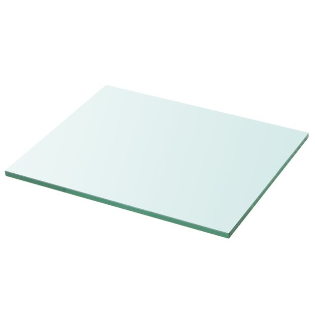 Wandschap transparant 30x25 cm glas 1