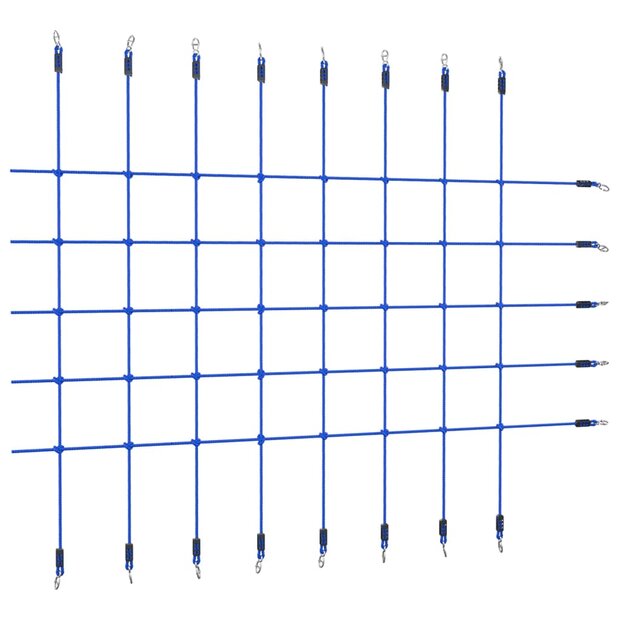 Klimnet 200x150 cm blauw 1