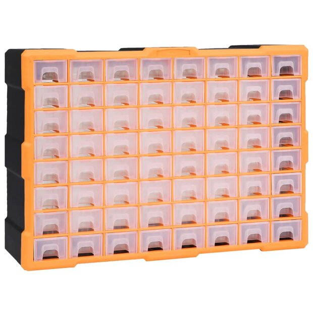 Organiser met 64 lades 52x16x37,5 cm 1
